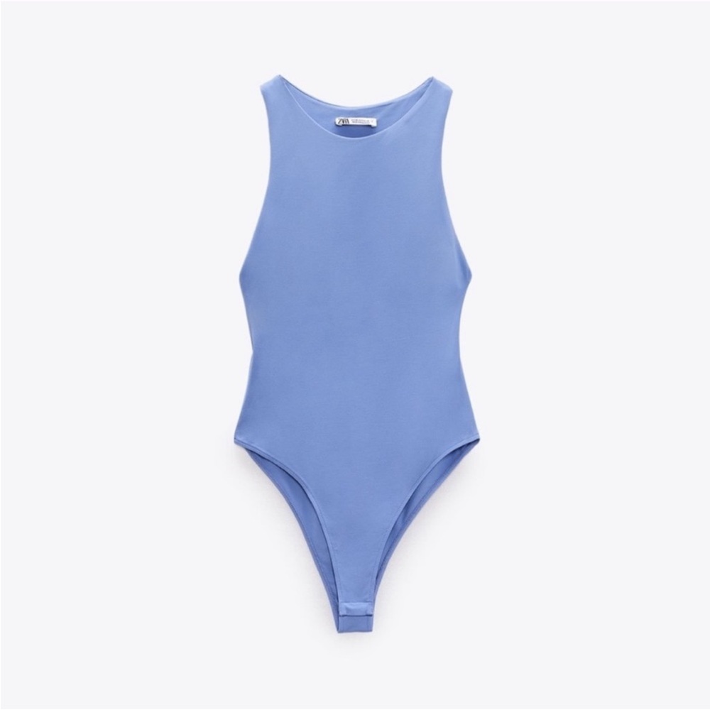 zara high neck bodysuit